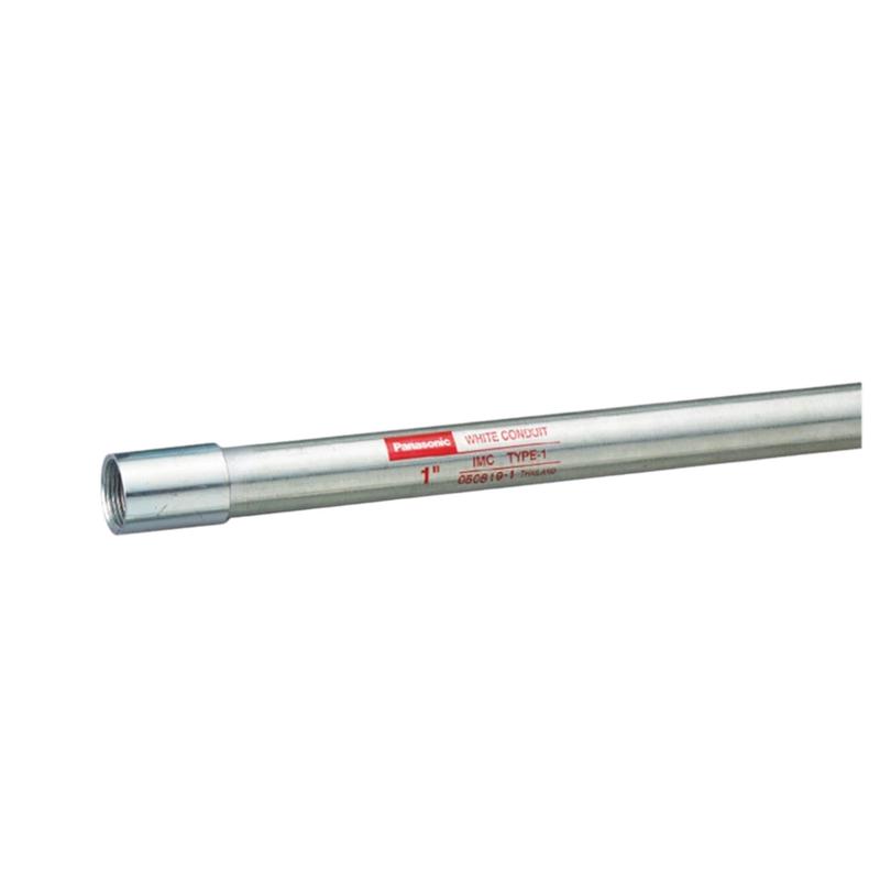 Panasonic 1 IMC Pipe x 10 Feet Intermediate Metal Conduit Pipe 32mm x 3 Meter