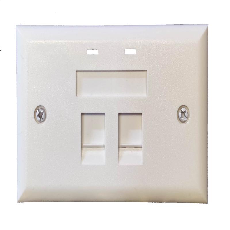 Belkin 2 Gang CAT 6 Lan Outlet with Plate