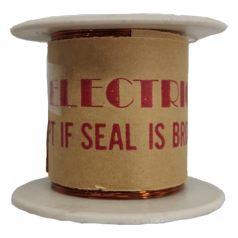 Philflex 700 Grams Magnet Wire AWG 32 Enameled Copper Wire 0.20mm Heavy Formix Approx 2258.07 Meters Per Roll