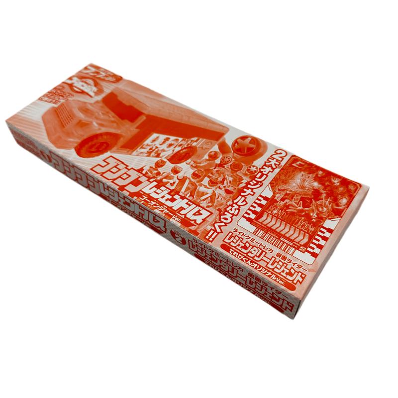 [BOXED & SEALED] BoonBoomger: Bun Bun Legend Bus Go-Onger Ver. & Ride Chemy Card Legendary Legend Card  -Televikun Magazine Exclusive-