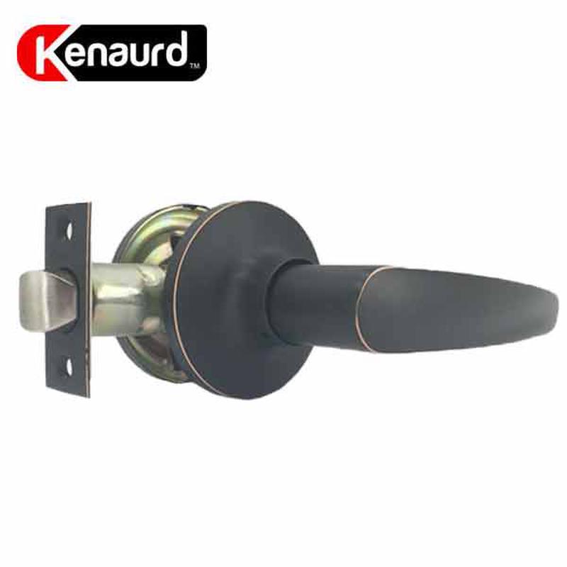 Premium Design #2 Passage Lever Set  Grade 3  Oil Rubbed Bronze Finish