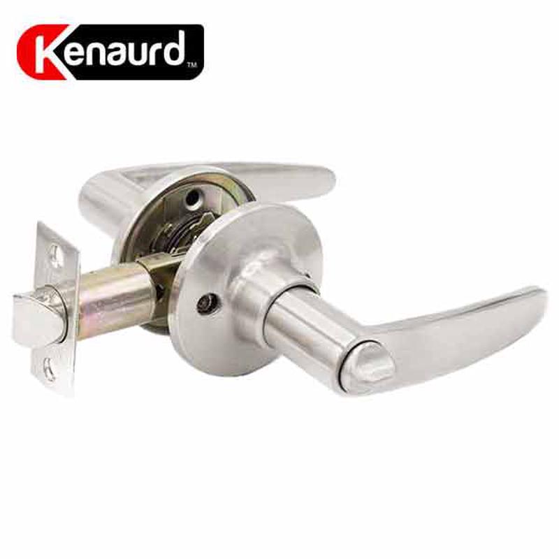 Premium Design #2 Privacy Lever Set - Grade 3 - Satin Nickel