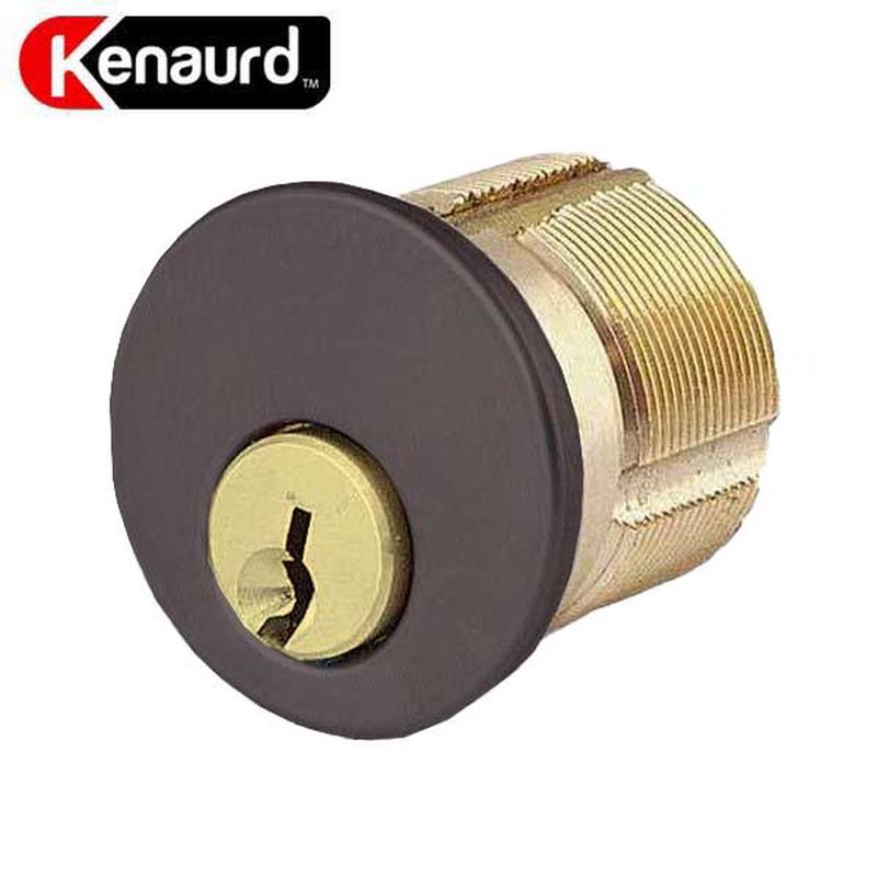 Premium Mortise Cylinder  1-1/4  10B - Oil Rubbed Bronze / Black - (SC1 / KW1)