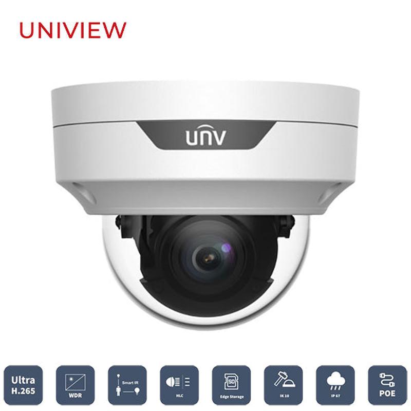 Uniview / UNV/ IP / 5MP / Dome Camera / Motorized Varifocal / 2.8-12mm Lens / Outdoor / WDR / IP67 / IK10 / 30m Smart IR / Auto Focus / 3 Year Warranty / UNV-3535SR3-DVPZ-F