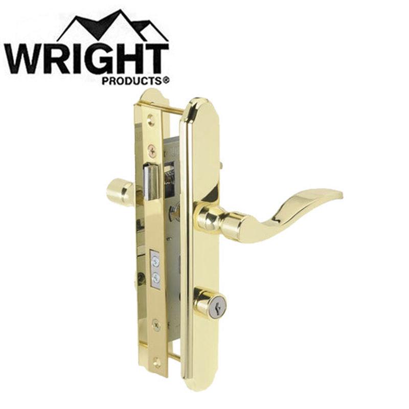 Wright - VMT115 - Keyed Serenade Mortise Latch - 1 1/8 in\" to 2 in\" Thick Doors- Optional Finish