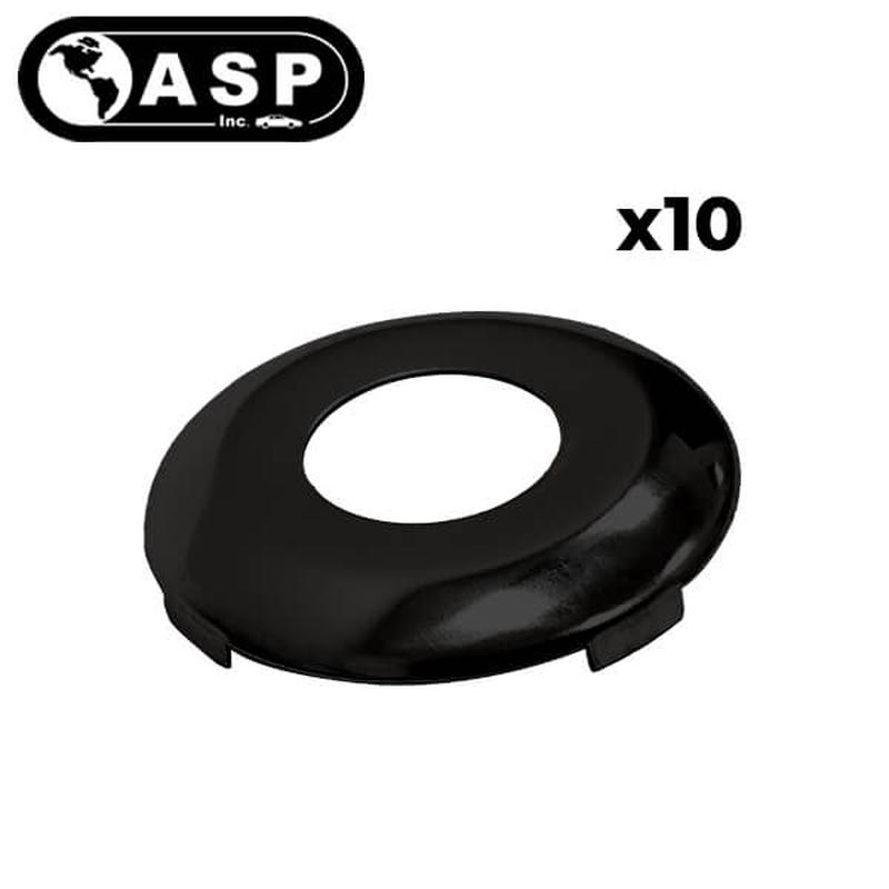 1984-1995 Ford / H54 / 10 Cut / Face Cap for Door Lock / Black / P-42-202 (ASP) (Pack of 10)