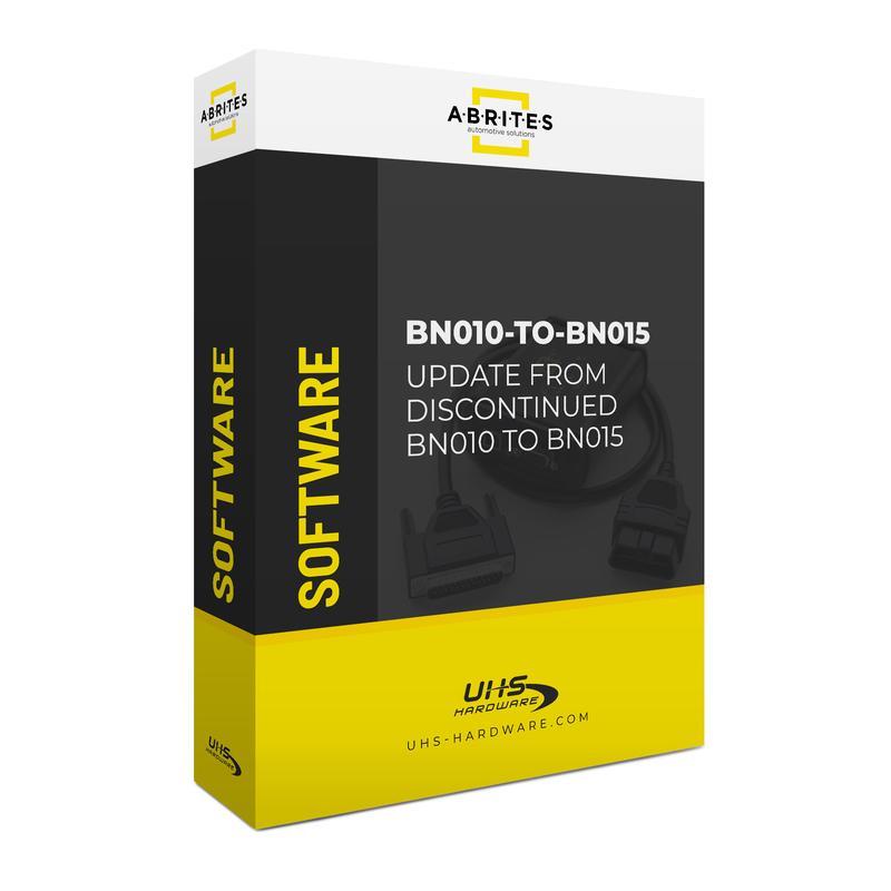 ABRITES - AVDI - BN010 to BN015  Software Upgrade - Key-Learning by OBD for BMW F-Series with FEM/BDC (v85 included) and E-series (Software Upgrade Only)
