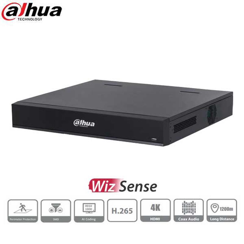 Dahua / HDCVI DVR / 16 Channels / Analytics+ / 1.5U / Penta-brid / 12MP / 4K / 6TB HDD / X84R3L6