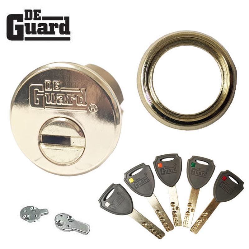 Key Controlled - Mortise Cylinder- 1\" - 206 Keyway - US3 - Polished Brass