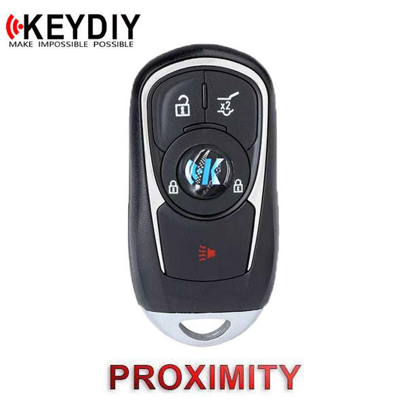 KEYDIY Buick Style 4-Button Universal Smart Key w/ Proximity Function (KD-ZB22-4)