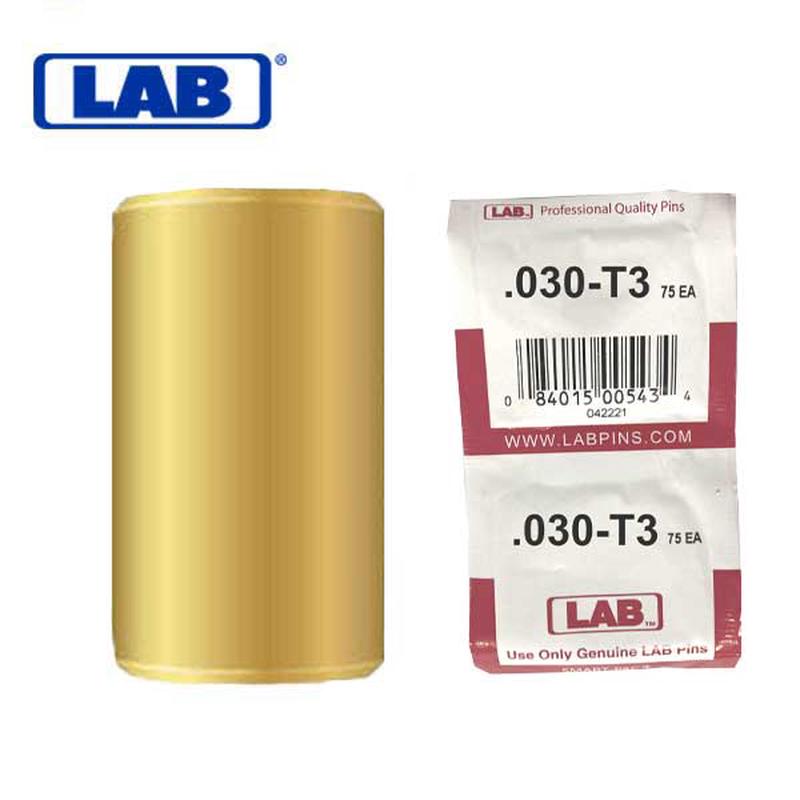 LAB - .003 - Universal Top Flat Pins - Size .030 - 030S4 - Smart-Pac of 150