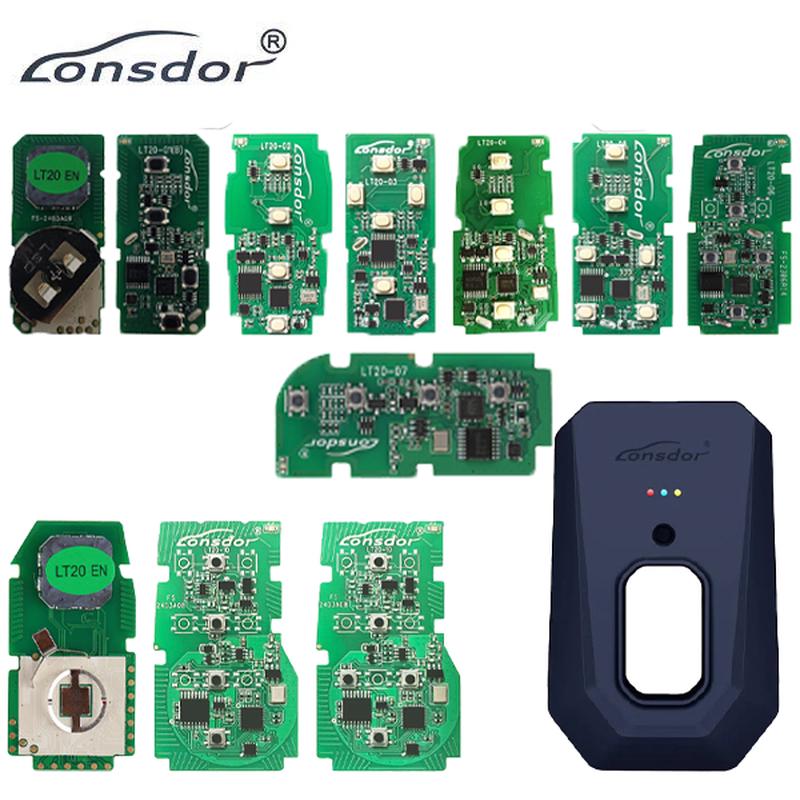 Lonsdor - LT20 - PCB Boards - Toyota - Lexus - Smart Keys for Lonsdor K518S, K518ISE & KH100+ - w/ 1 FREE KW100 - PROMOTION
